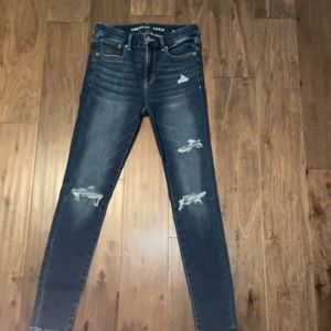 American eagle skinny jeans size 6 regular length